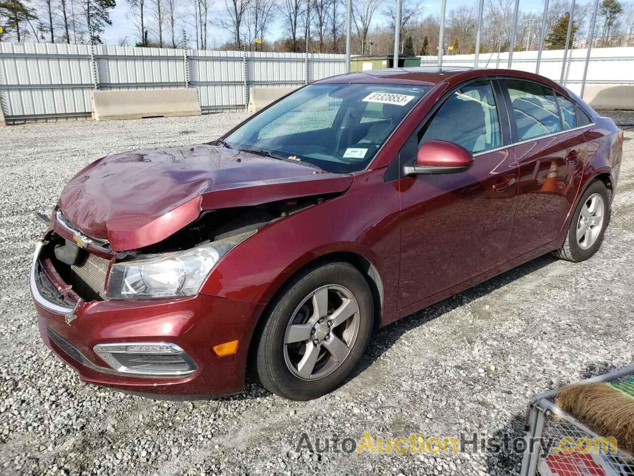 CHEVROLET CRUZE LT, 1G1PC5SB2F7241732