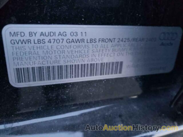 AUDI A4 PREMIUM PLUS, WAUEFAFL9BN050524