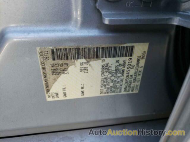 NISSAN ALTIMA BASE, 1N4AL2AP3CN455019