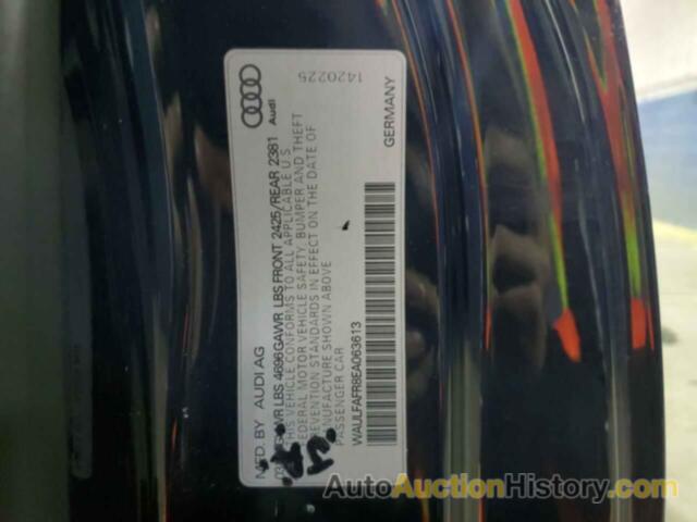 AUDI A5 PREMIUM PLUS, WAULFAFR8EA063613