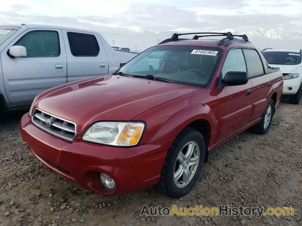 SUBARU BAJA SPORT, 4S4BT62C356103651