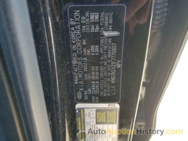 KIA SOUL, KNDJN2A21F7770807