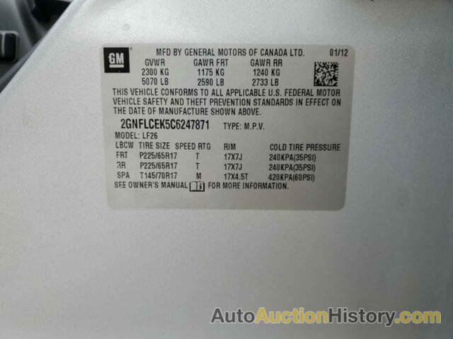 CHEVROLET EQUINOX LS, 2GNFLCEK5C6247871