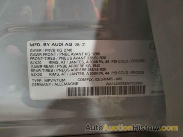 AUDI Q4 E-TRON PROGRESSIV, WA1L2AFZ9NP013969