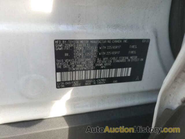 TOYOTA RAV4 XLE, 2T3W1RFV8PW257301