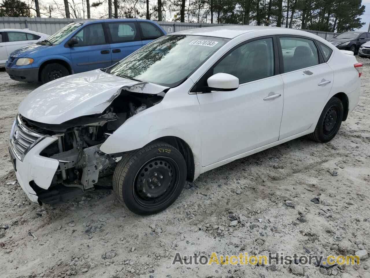 NISSAN SENTRA S, 3N1AB7AP4EY283554