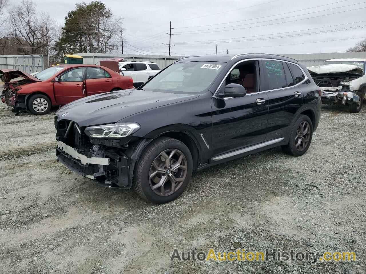 BMW X3 XDRIVE30I, WBX57DP00NN168717