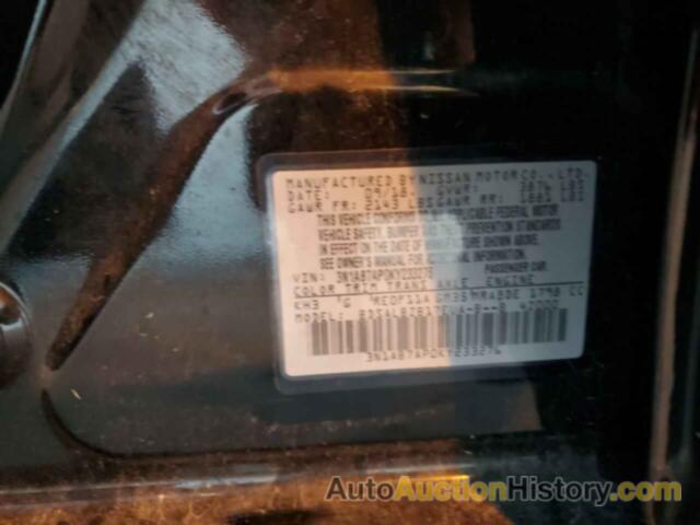 NISSAN SENTRA S, 3N1AB7AP0KY233276