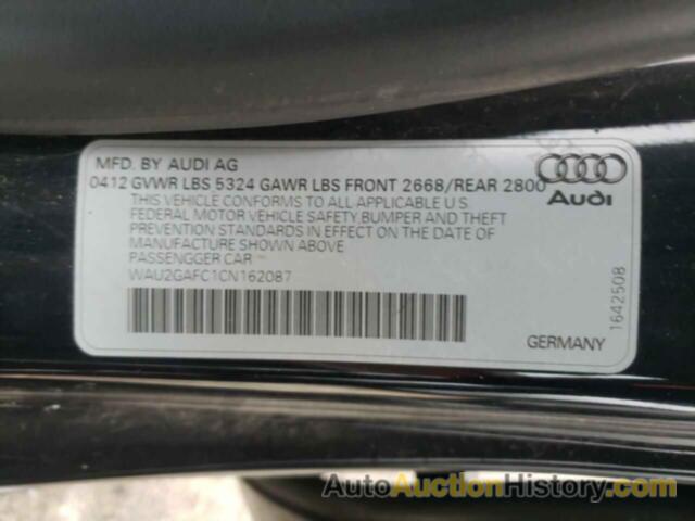 AUDI A7 PRESTIGE, WAU2GAFC1CN162087