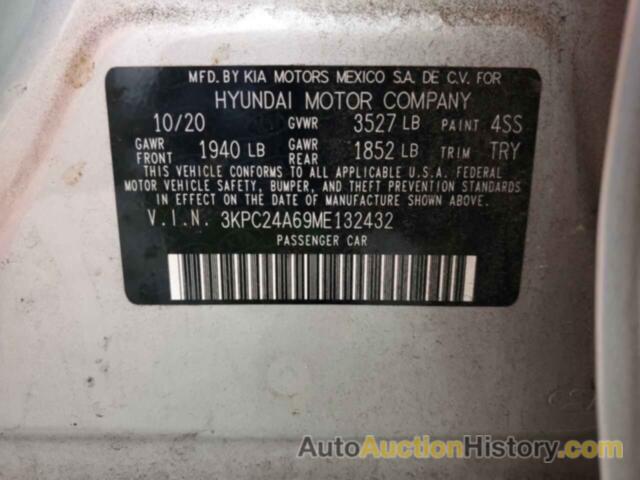 HYUNDAI ACCENT SE, 3KPC24A69ME132432