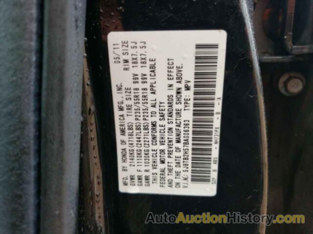 ACURA RDX TECHNOLOGY, 5J8TB2H57BA006363