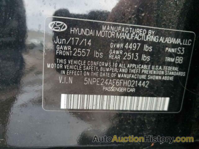 HYUNDAI SONATA SE, 5NPE24AF6FH021442