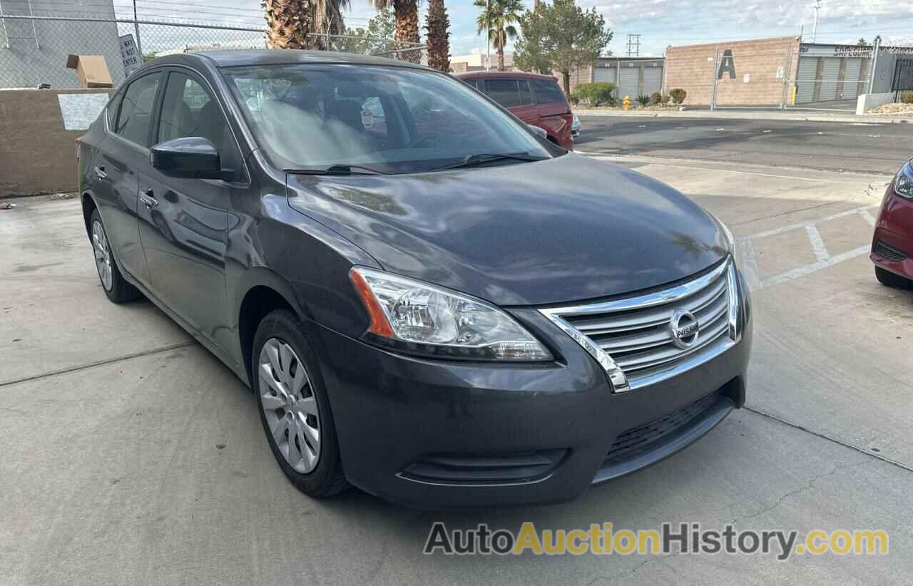 NISSAN SENTRA S, 3N1AB7AP0DL737133