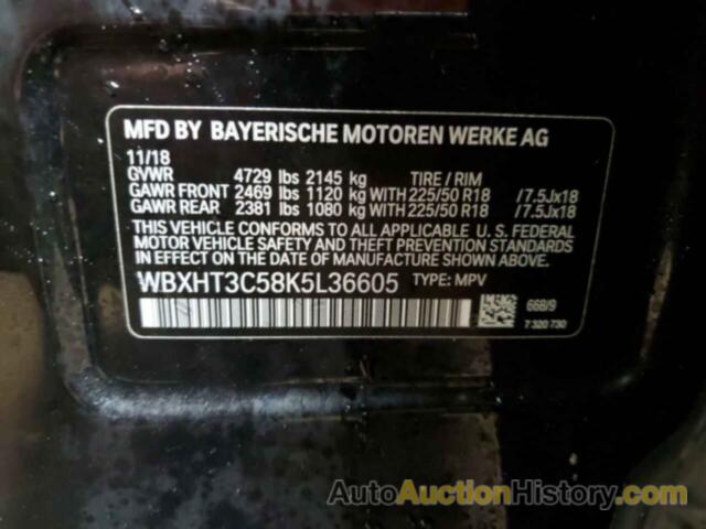 BMW X1 XDRIVE28I, WBXHT3C58K5L36605