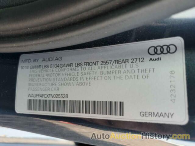 AUDI A6 PREMIUM, WAUFFAFCXFN025528