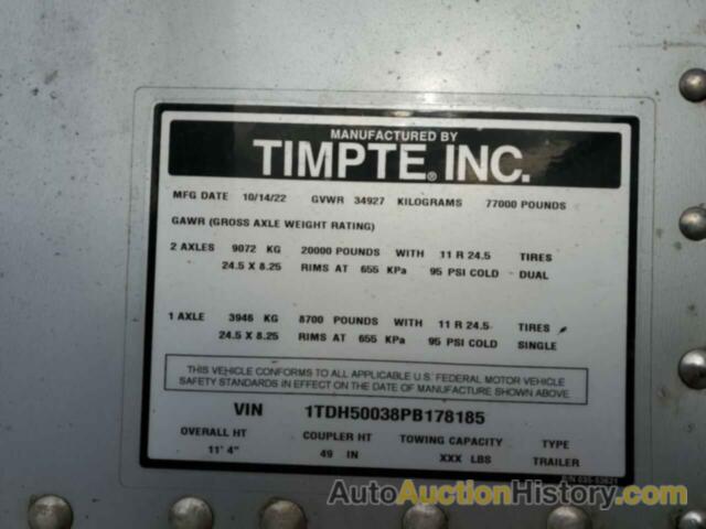 TIMP GRAINTRAIL, 1TDH50038PB178185