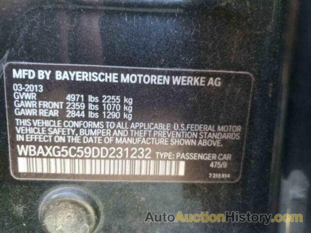 BMW 5 SERIES I, WBAXG5C59DD231232