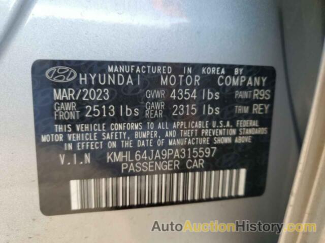 HYUNDAI SONATA SEL, KMHL64JA9PA315597