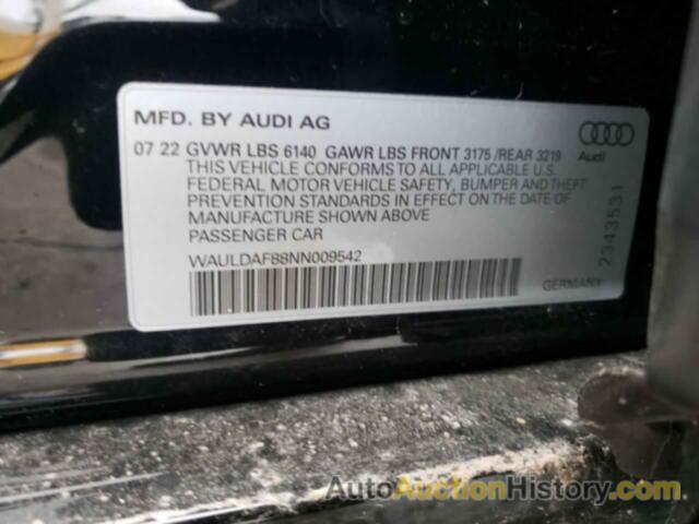 AUDI A8 L, WAULDAF88NN009542