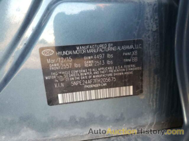 HYUNDAI SONATA SE, 5NPE24AF7FH205675