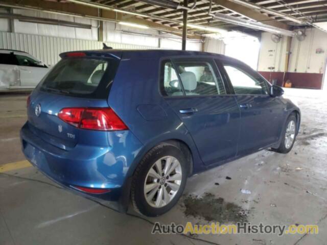 VOLKSWAGEN GOLF TDI, 3VW2A7AUXFM094536