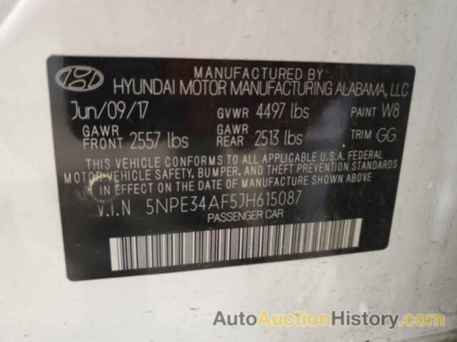 HYUNDAI SONATA SPORT, 5NPE34AF5JH615087