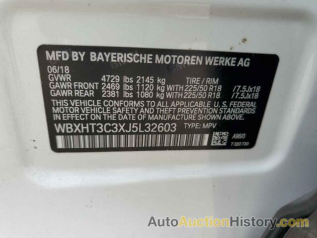 BMW X1 XDRIVE28I, WBXHT3C3XJ5L32603