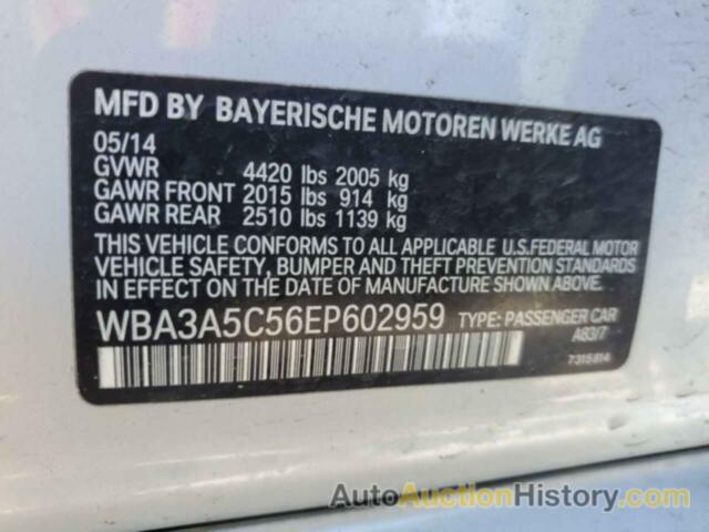 BMW 3 SERIES I, WBA3A5C56EP602959