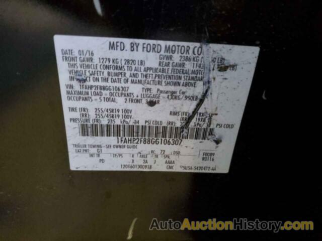 FORD TAURUS LIMITED, 1FAHP2F88GG106307