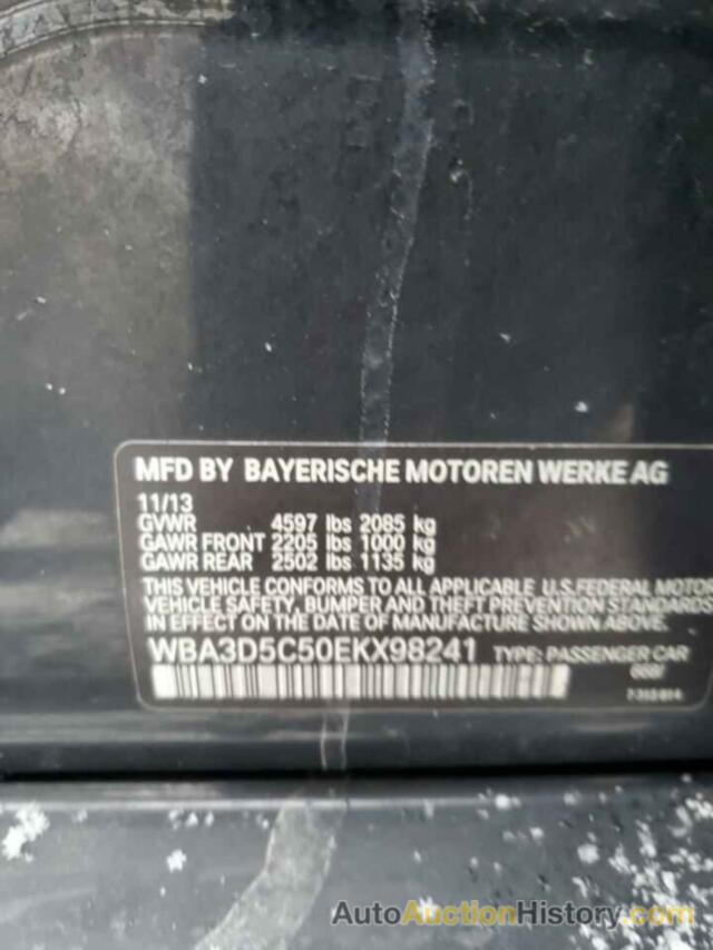 BMW 3 SERIES D XDRIVE, WBA3D5C50EKX98241