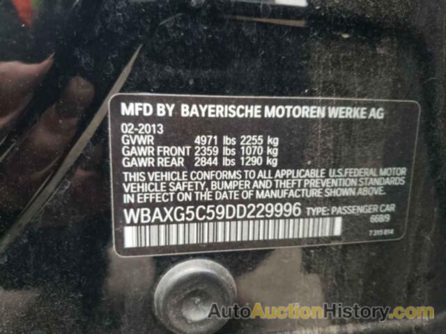 BMW 5 SERIES I, WBAXG5C59DD229996