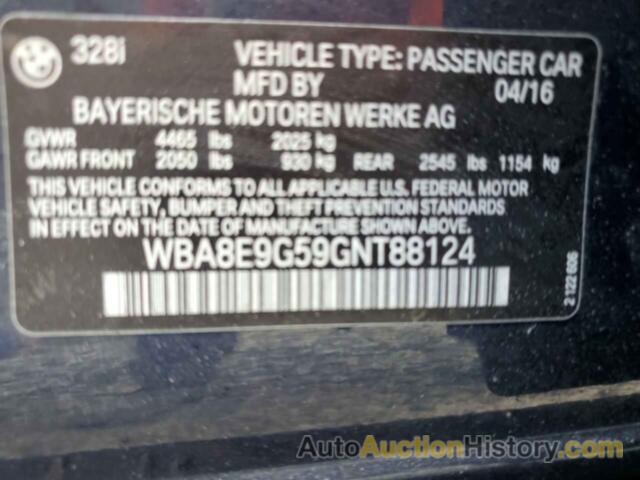 BMW 3 SERIES I SULEV, WBA8E9G59GNT88124
