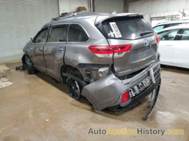 TOYOTA HIGHLANDER HYBRID, 5TDJGRFH2KS071850