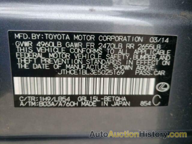 LEXUS GS350 350, JTHCE1BL3E5025169