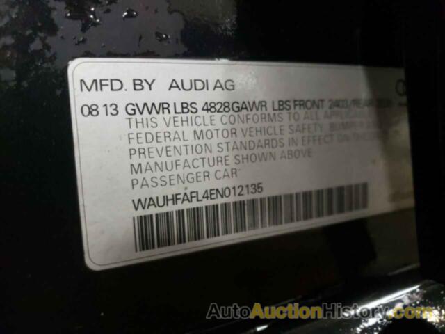 AUDI A4 PREMIUM PLUS, WAUHFAFL4EN012135