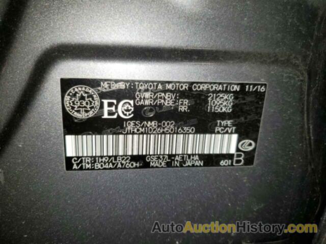 LEXUS IS 300, JTHCM1D26H5016350