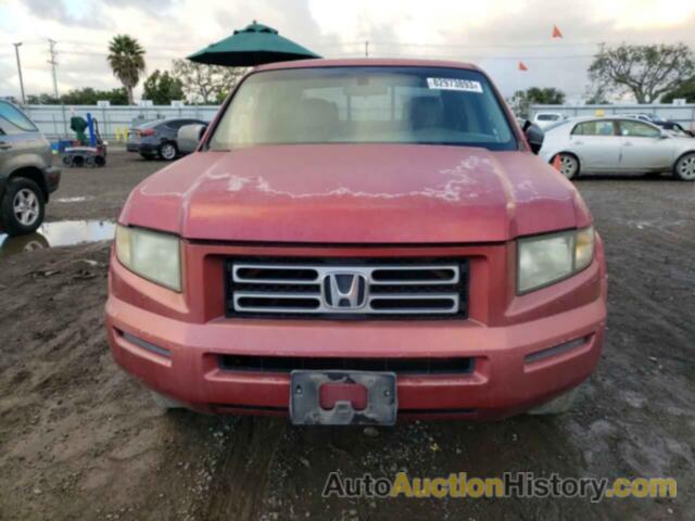 HONDA RIDGELINE RTL, 2HJYK16576H564492