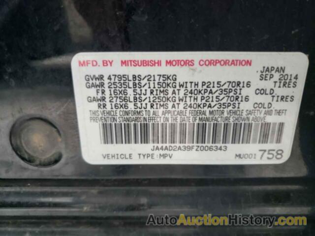 MITSUBISHI OUTLANDER ES, JA4AD2A39FZ006343