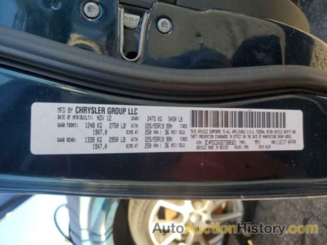 DODGE JOURNEY CREW, 3C4PDCDG3DT588321