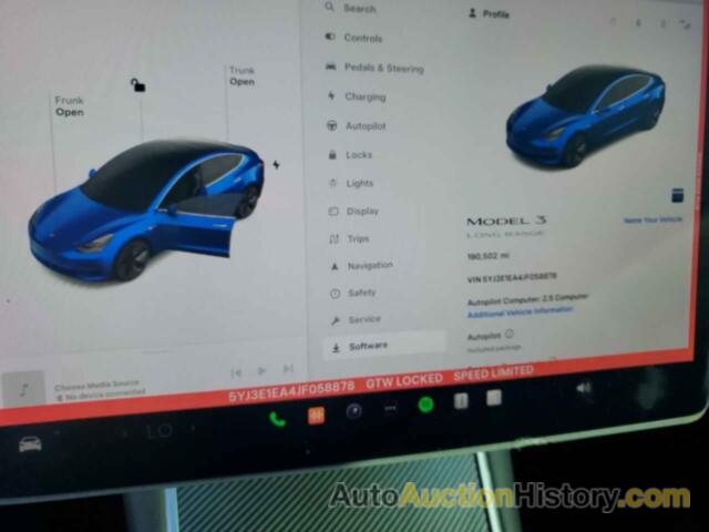 TESLA MODEL 3, 5YJ3E1EA4JF058878