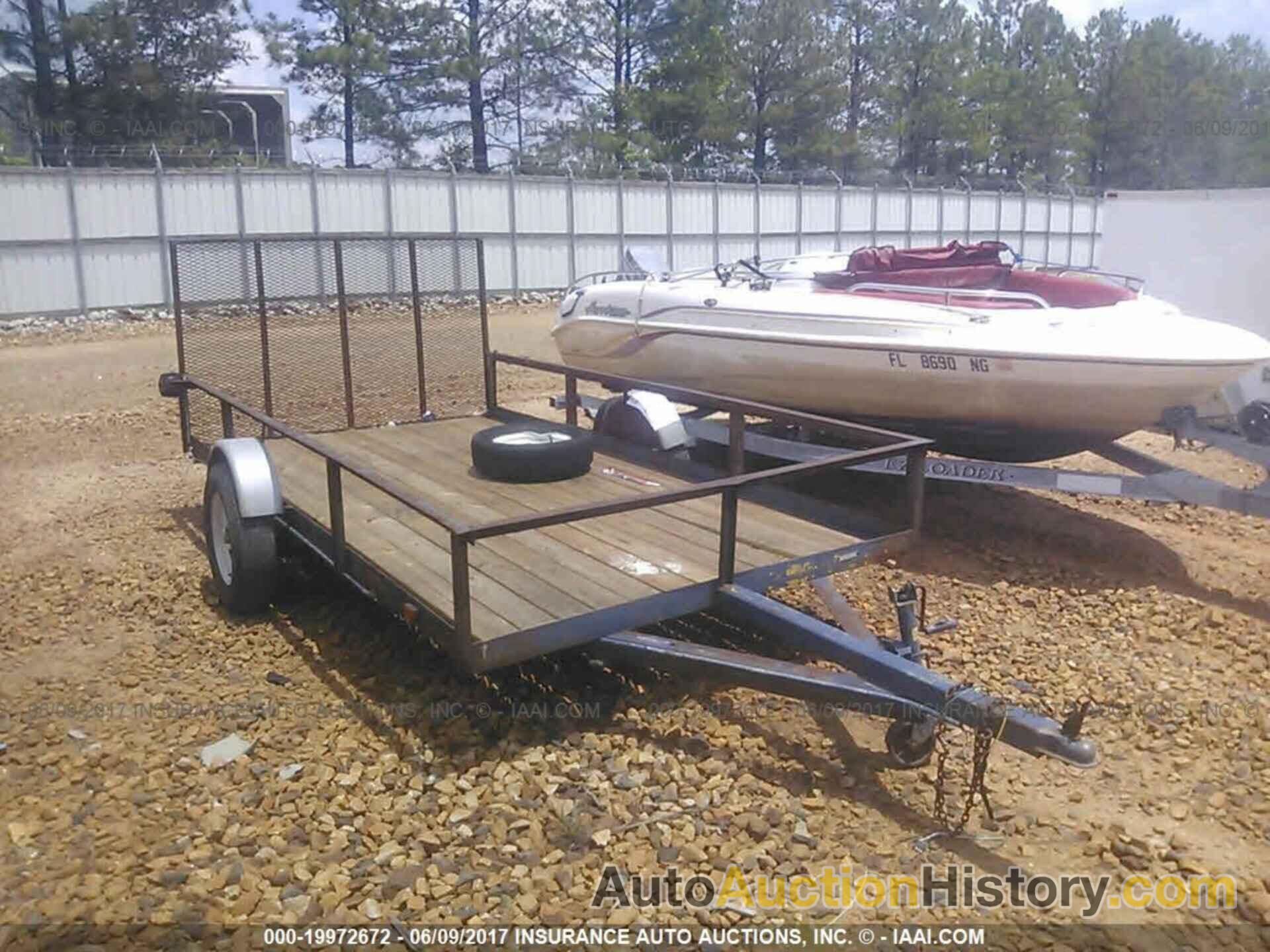 Homemade Utility trailer, T983157