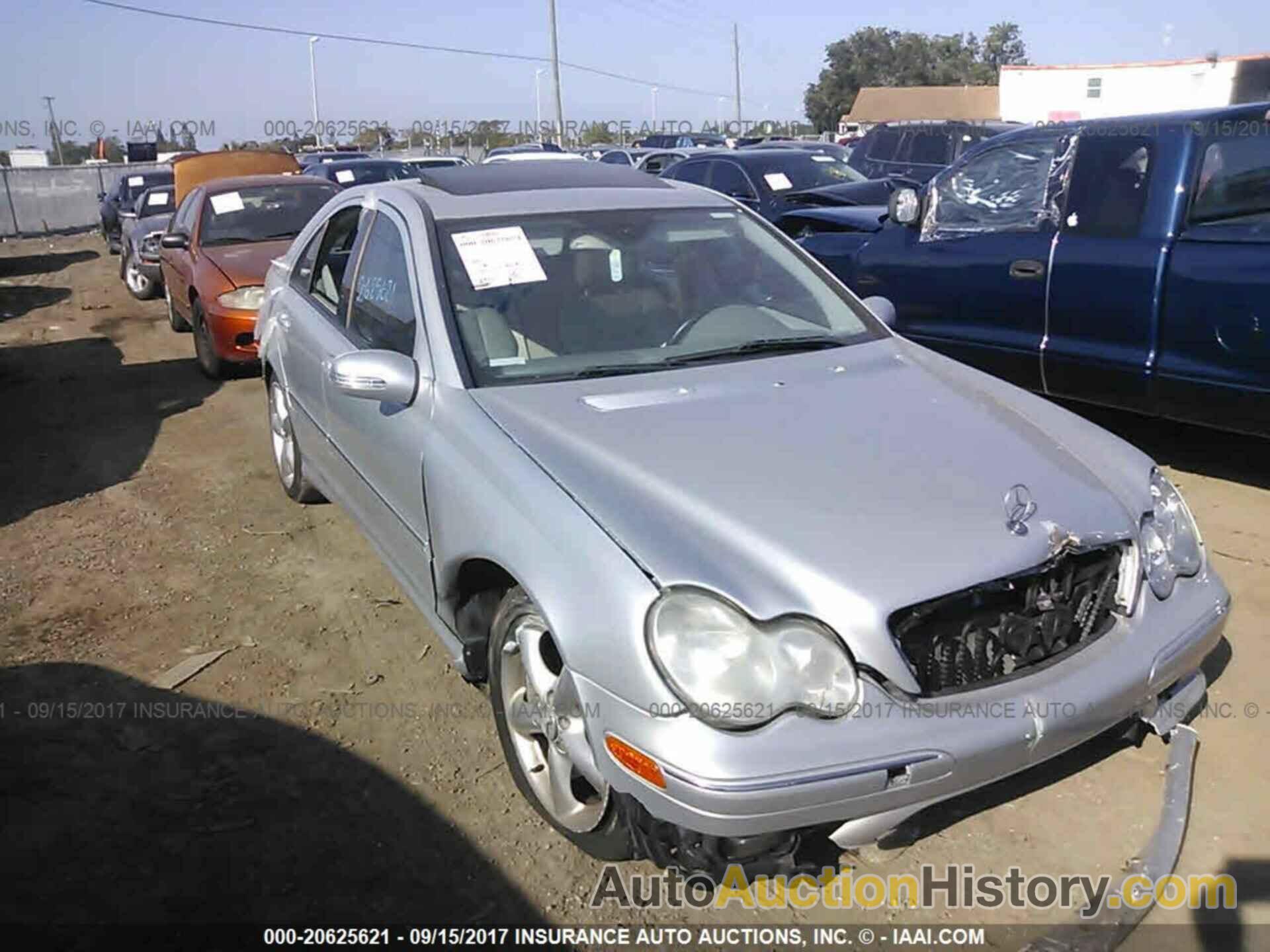 MERCEDES-BENZ C GENERATION 2006 230, WDBRF52H86F819221