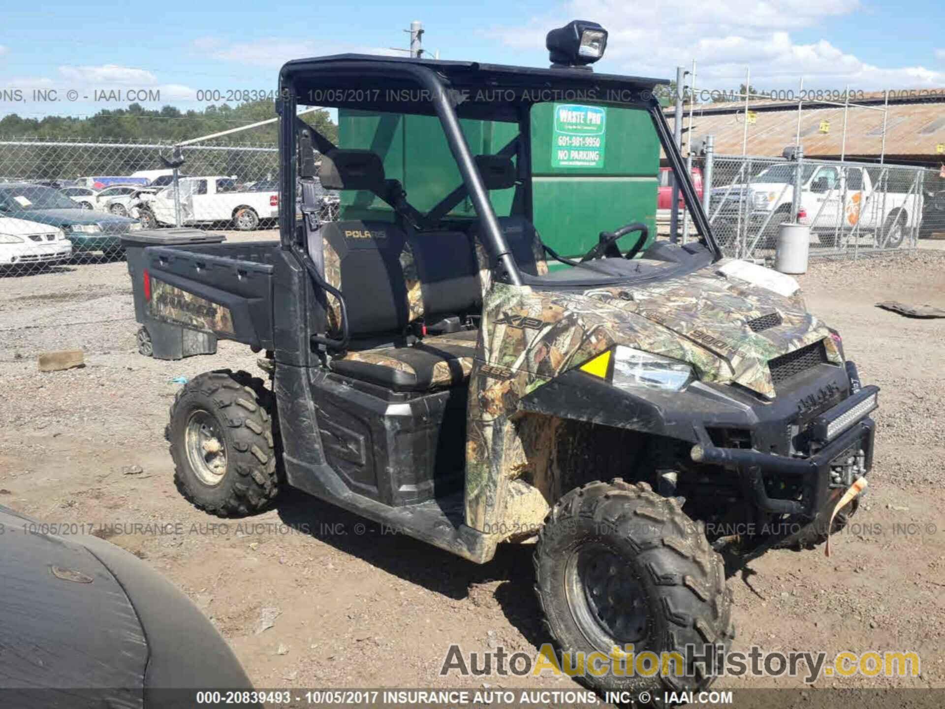 Polaris Ranger, 4XARTE876GT130569