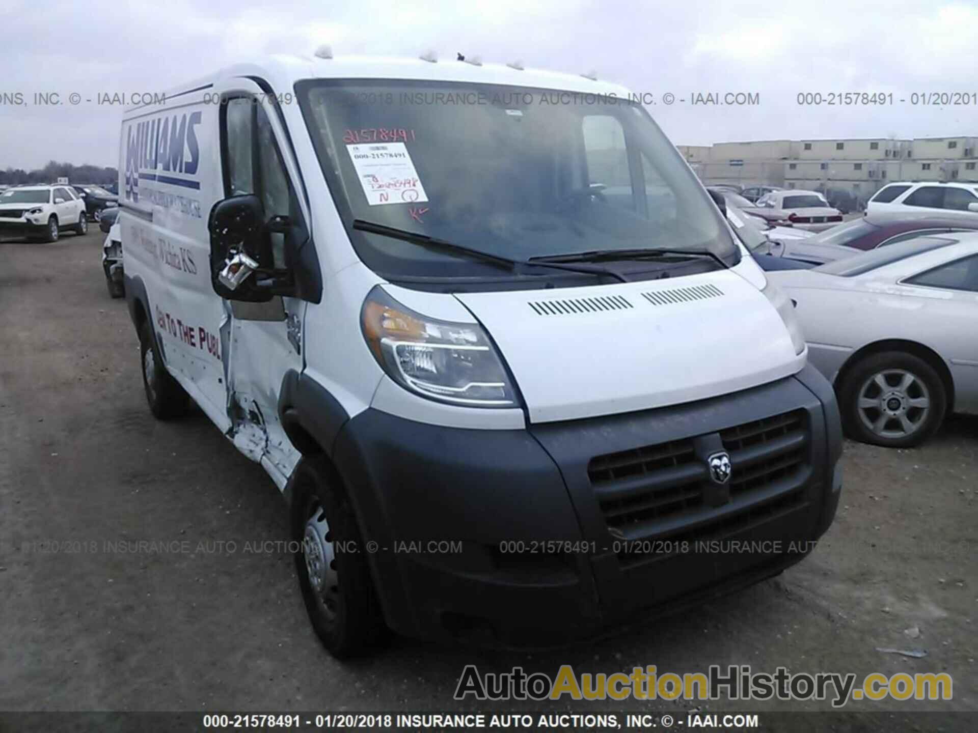 Ram Promaster 1500, 3C6TRVAG4HE521986