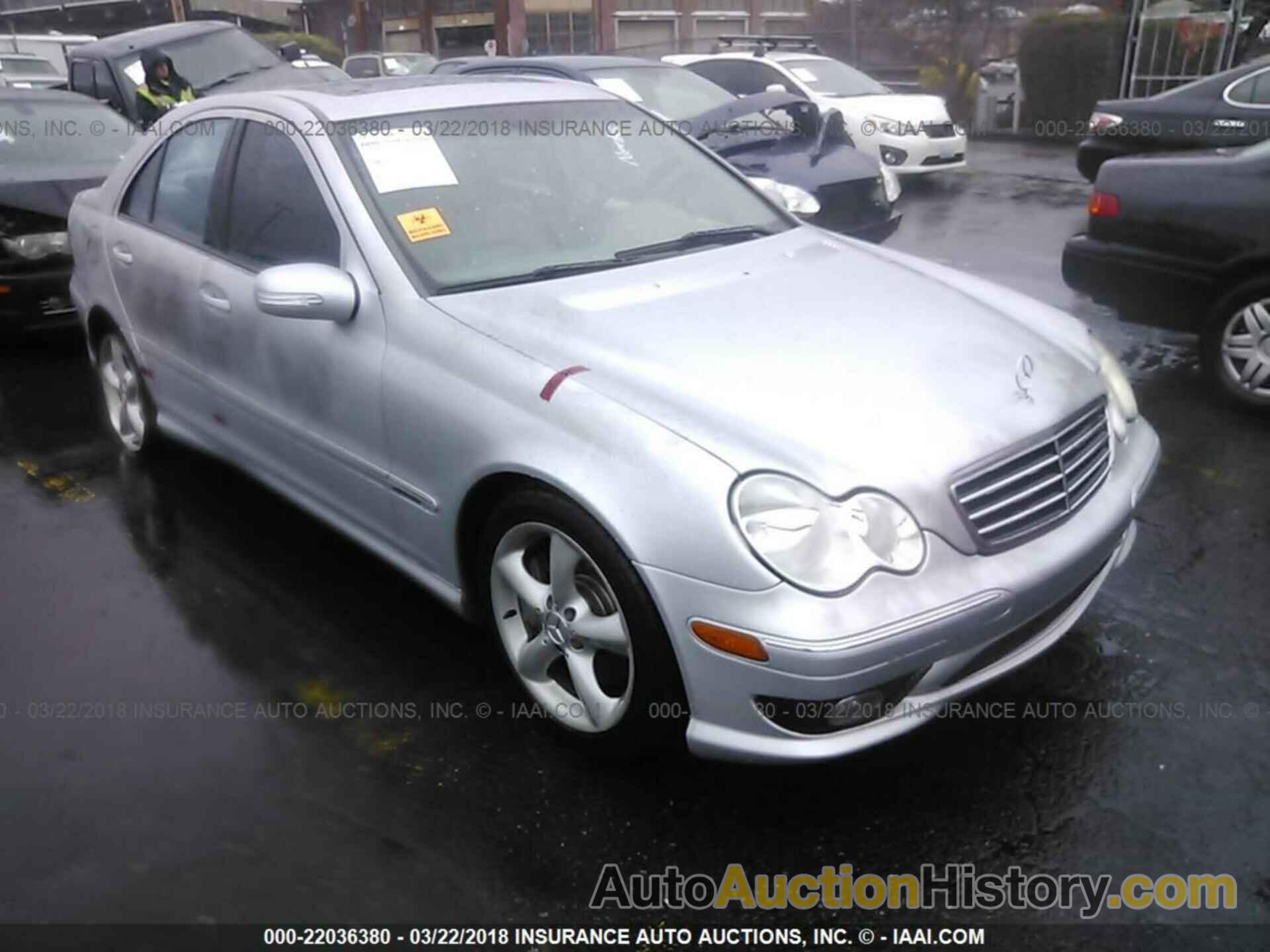 MERCEDES-BENZ C GENERATION 2006, WDBRF52H46E021188