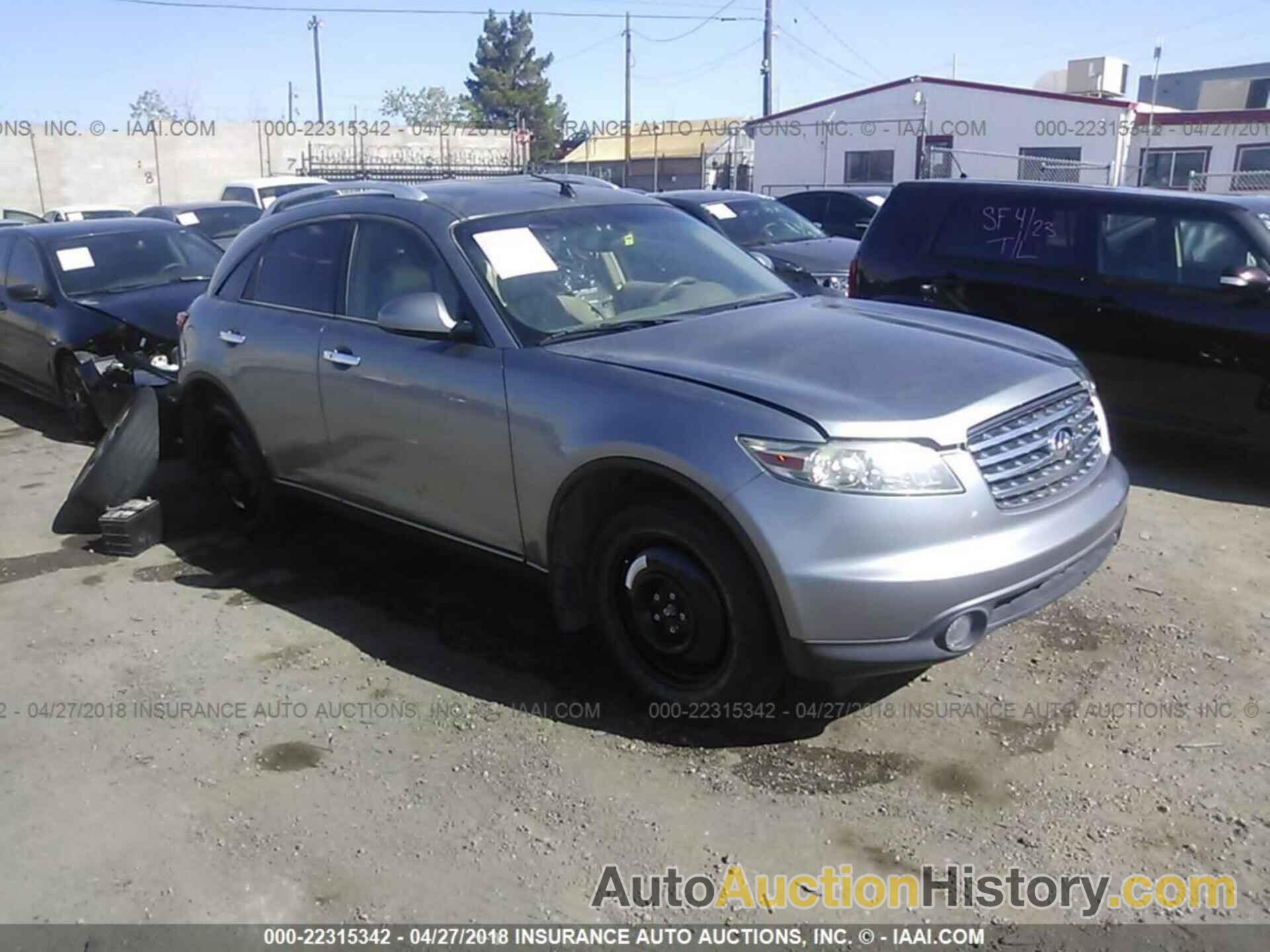 INFINITI FX45, JNRBS08W84X401854