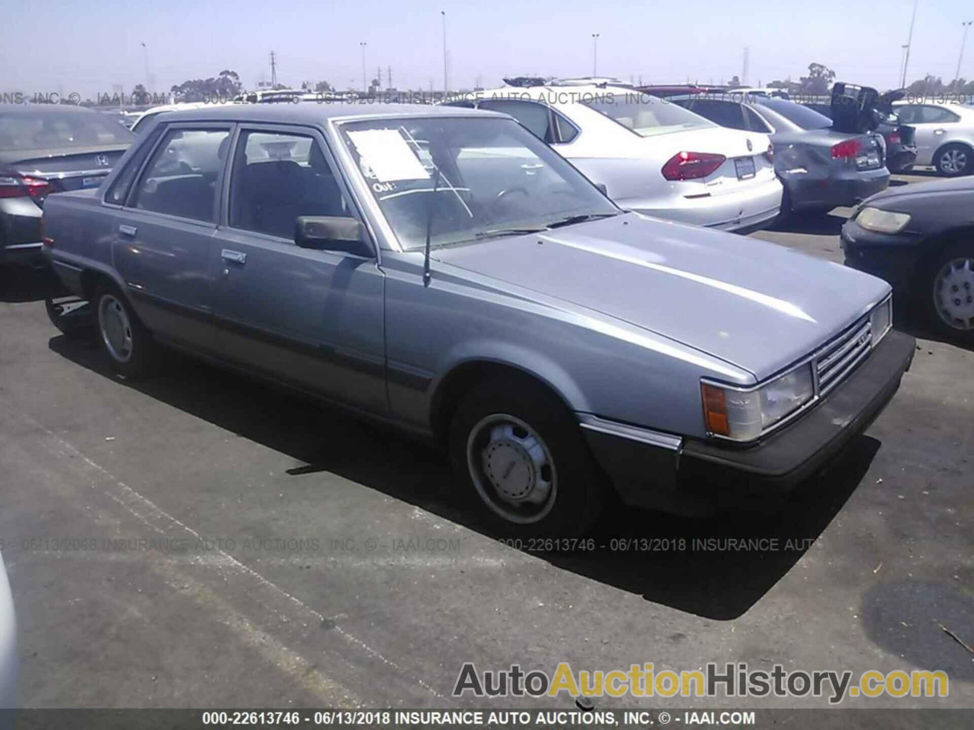 1986 TOYOTA CAMRY, JT2SV12EXG0491785