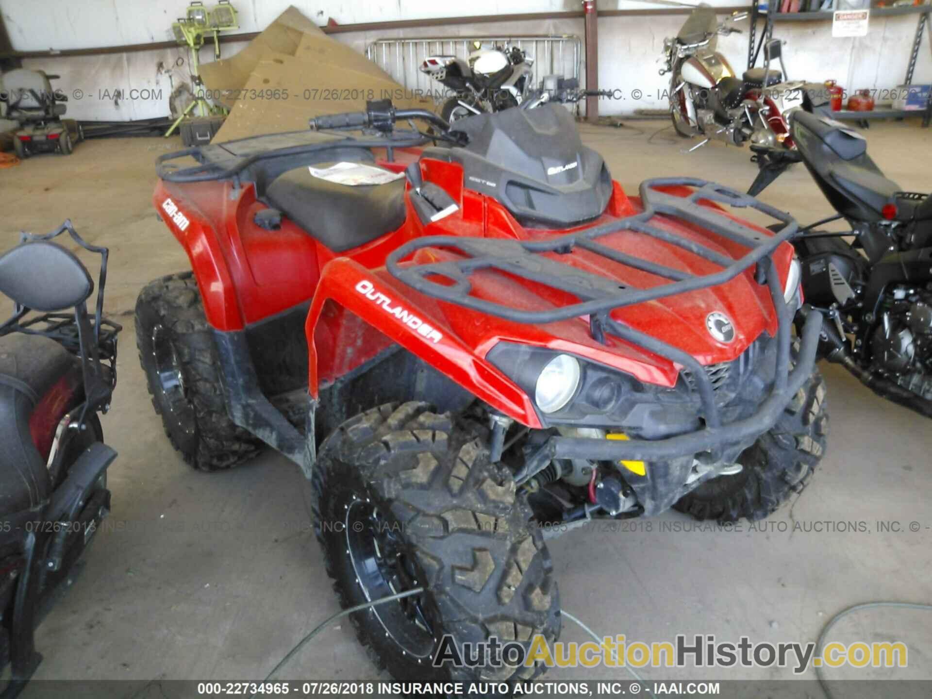 Can-am Outlander, 3JBLGAR27HJ001906