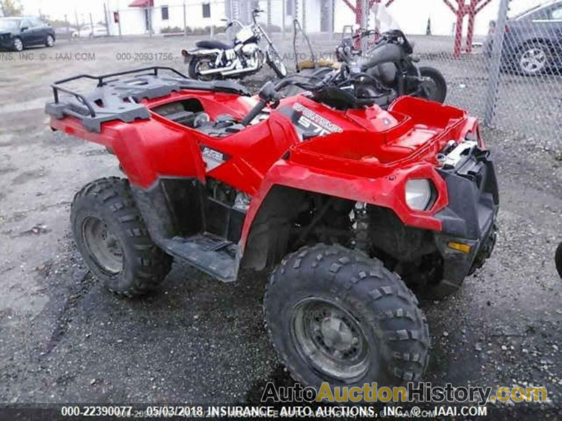 2015 POLARIS SPORTSMAN, 4XASEA570FA237166