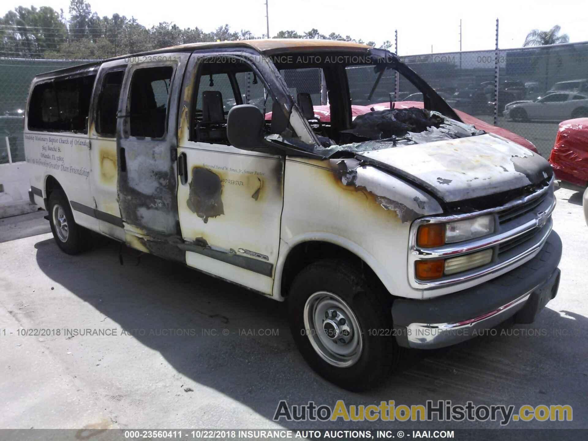 2002 CHEVROLET EXPRESS G350, 1GAHG39RX21224643